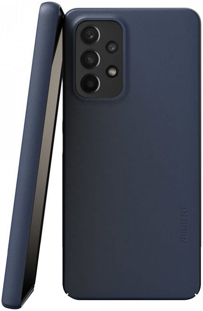 Nudient Thin Case V3 Samsung Galaxy A53 Hoesje Back Cover Blauw afbeelding 1