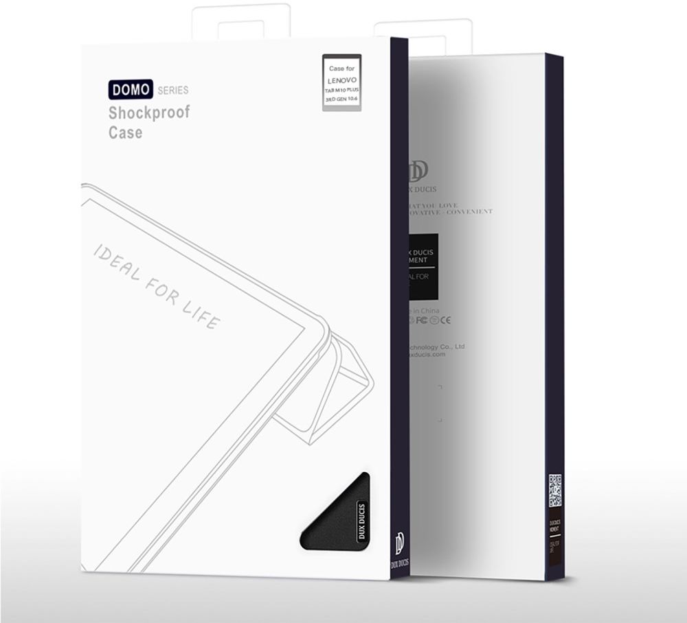 Dux Ducis Domo Lenovo Tab M10 Plus Gen 3 (10.6) Hoes Book Case Zwart afbeelding 10