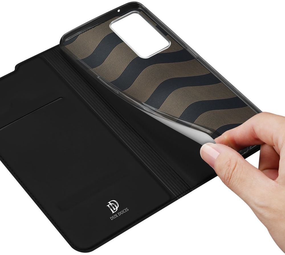 Dux Ducis Skin Pro Series Realme GT 2 Hoesje Portemonnee Zwart afbeelding 6
