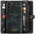 CaseMe 008 Samsung Galaxy S22 Hoesje Book Case Back Cover Zwart afbeelding 2
