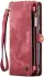 CaseMe 008 Samsung Galaxy S22 Hoesje Book Case Back Cover Rood afbeelding 6