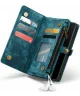 CaseMe 008 Samsung Galaxy S22 Hoesje Book Case Back Cover Groen