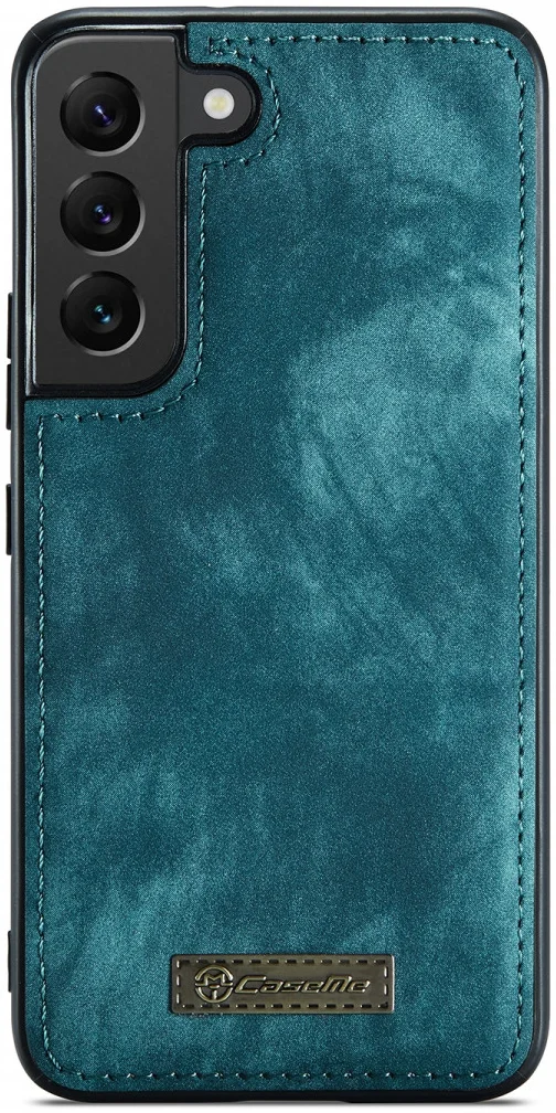 CaseMe 008 Samsung S22 Plus Hoesje Book Case Back Cover Groen afbeelding 7