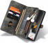 CaseMe 008 Samsung S22 Ultra Hoesje Book Case Back Cover Zwart afbeelding 2