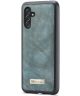 CaseMe 008 Samsung A13 5G A04s Hoesje Book Case Back Cover Groen