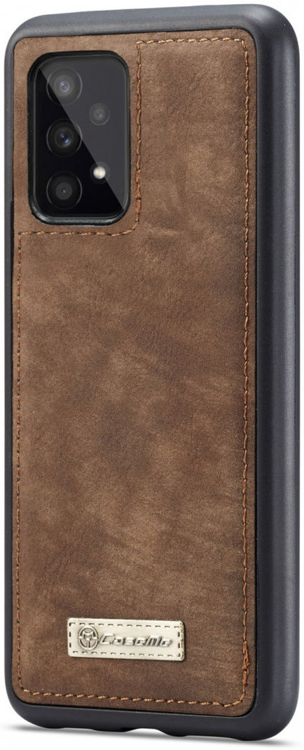 CaseMe 008 Samsung Galaxy A33 Hoesje Book Case Back Cover Bruin afbeelding 4
