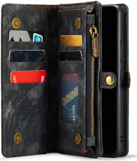 CaseMe 008 Samsung Galaxy A53 Hoesje Book Case en Back Cover Zwart afbeelding 5