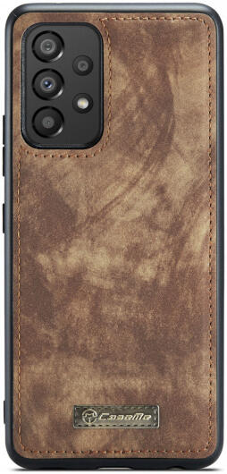 CaseMe 008 Samsung Galaxy A53 Hoesje Book Case en Back Cover Bruin afbeelding 6