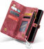 CaseMe 008 Samsung Galaxy A53 Hoesje Book Case en Back Cover Rood afbeelding 2