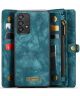 CaseMe 008 Samsung Galaxy A53 Hoesje Book Case en Back Cover Groen