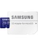 Samsung PRO Plus MicroSDXC Geheugenkaart (2021) 256GB Blauw
