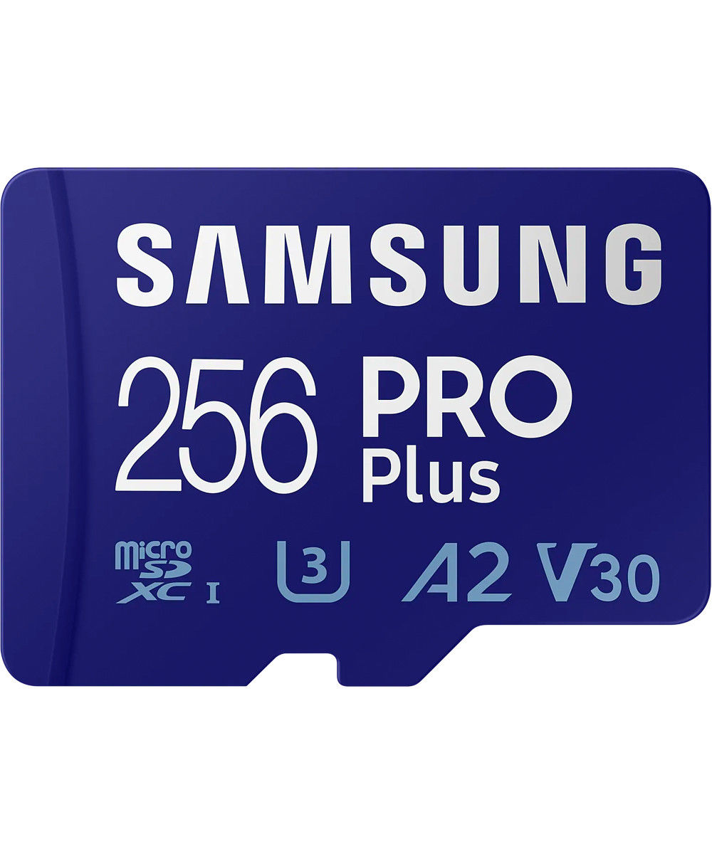 Alabama jam Cornwall Samsung PRO Plus MicroSDXC Geheugenkaart (2021) 256GB Blauw | GSMpunt.nl