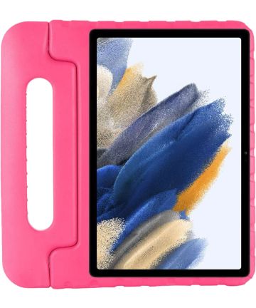 Samsung Galaxy Tab A8 Kinder Tablethoes met Handvat Roze Hoesjes