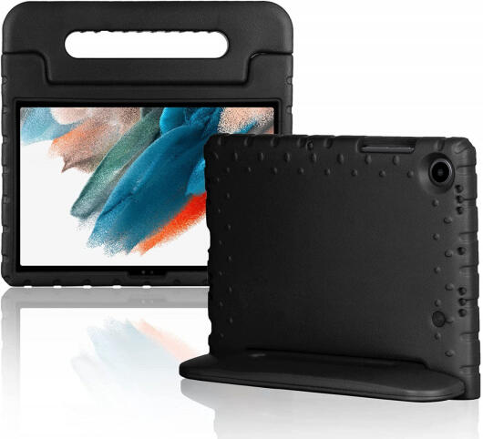 Samsung Galaxy Tab A8 Kinder Tablethoes met Handvat Zwart afbeelding 5