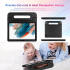 Samsung Galaxy Tab A8 Kinder Tablethoes met Handvat Zwart afbeelding 7