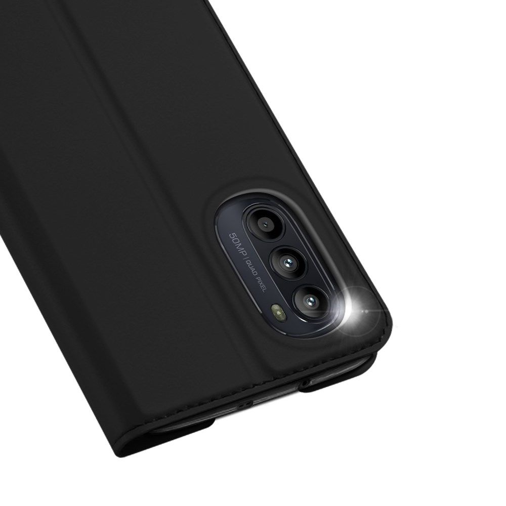 Dux Ducis Skin Pro Series Motorola Moto G52 Hoesje Portemonnee Zwart afbeelding 9