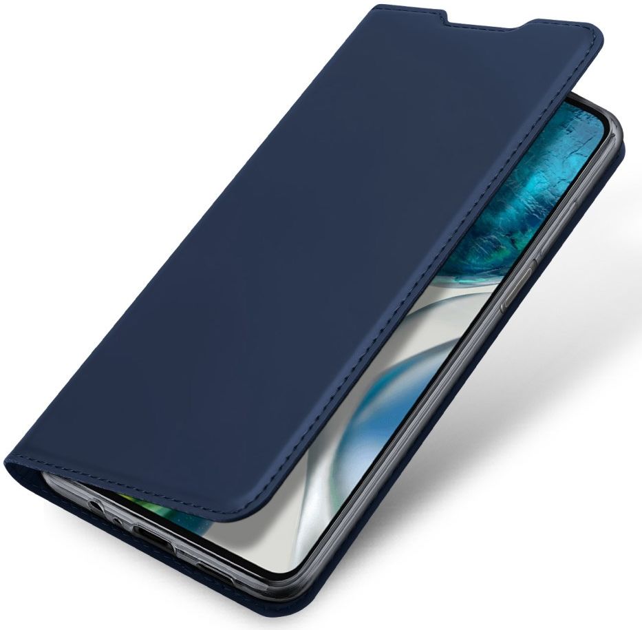 Dux Ducis Skin Pro Series Motorola Moto G52 Hoesje Portemonnee Blauw afbeelding 1