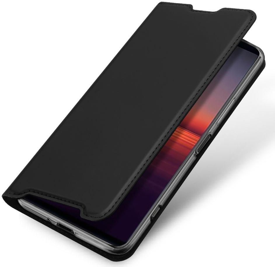 Dux Ducis Skin Pro Series Sony Xperia 1 IV Hoesje Portemonnee Zwart afbeelding 1