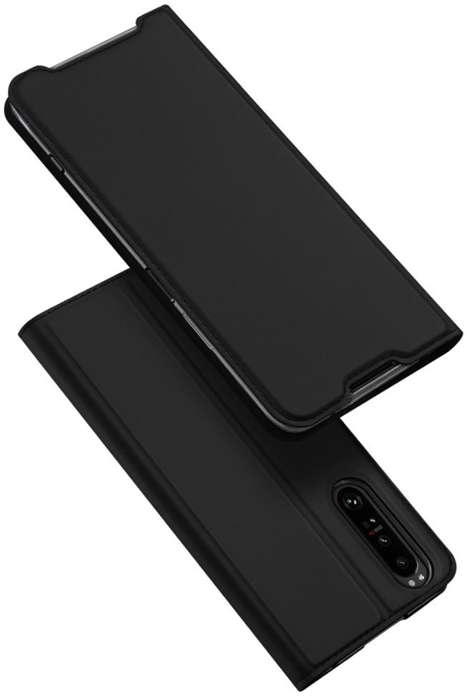 Dux Ducis Skin Pro Series Sony Xperia 1 IV Hoesje Portemonnee Zwart afbeelding 4