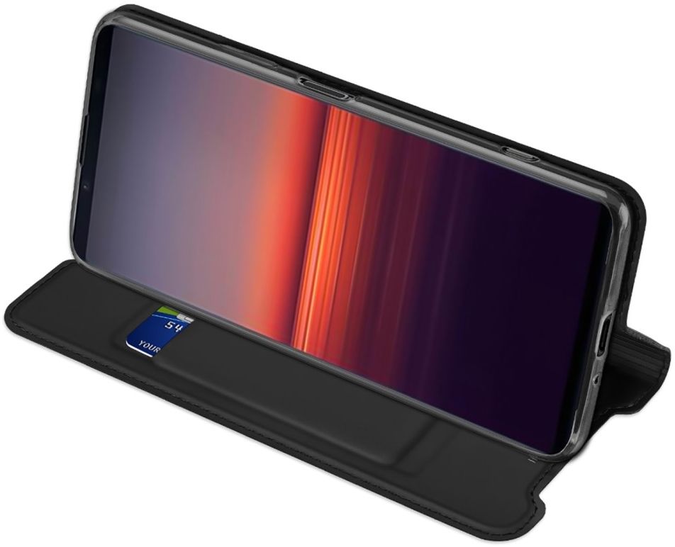 Dux Ducis Skin Pro Series Sony Xperia 1 IV Hoesje Portemonnee Zwart afbeelding 7
