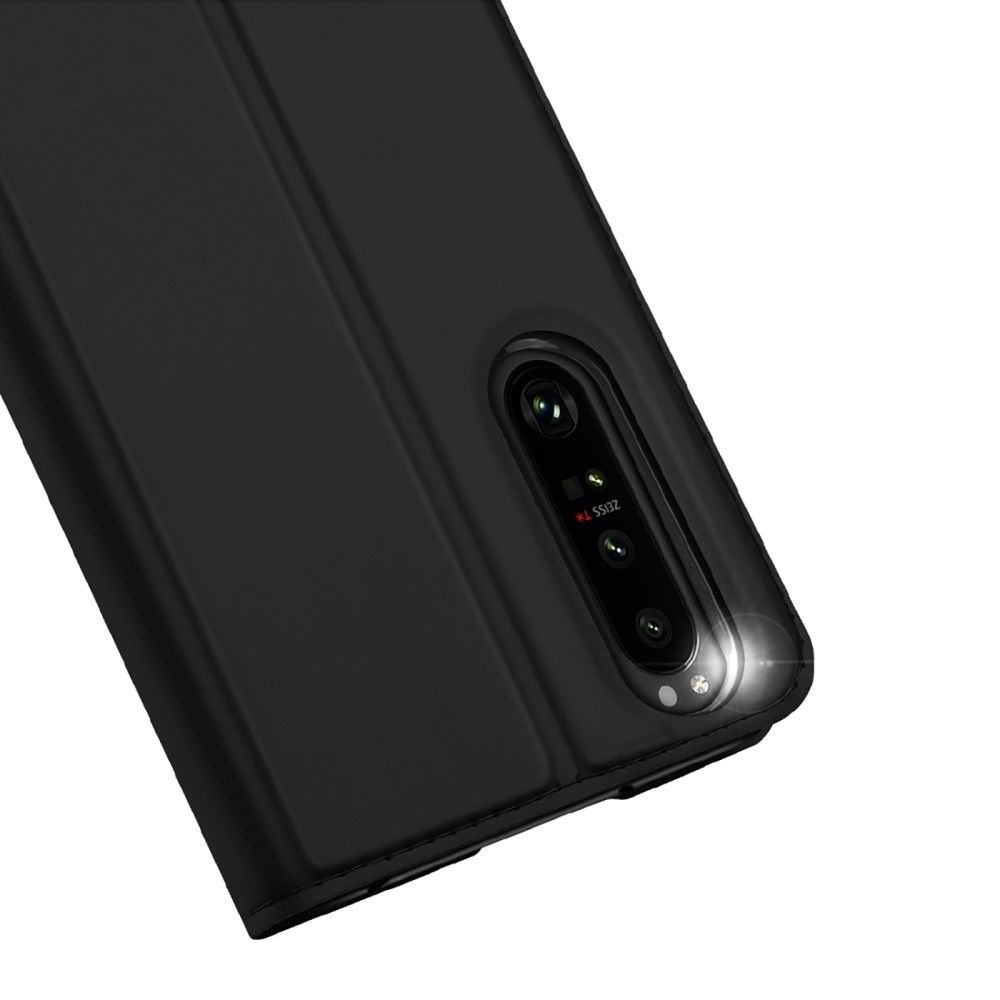 Dux Ducis Skin Pro Series Sony Xperia 1 IV Hoesje Portemonnee Zwart afbeelding 9