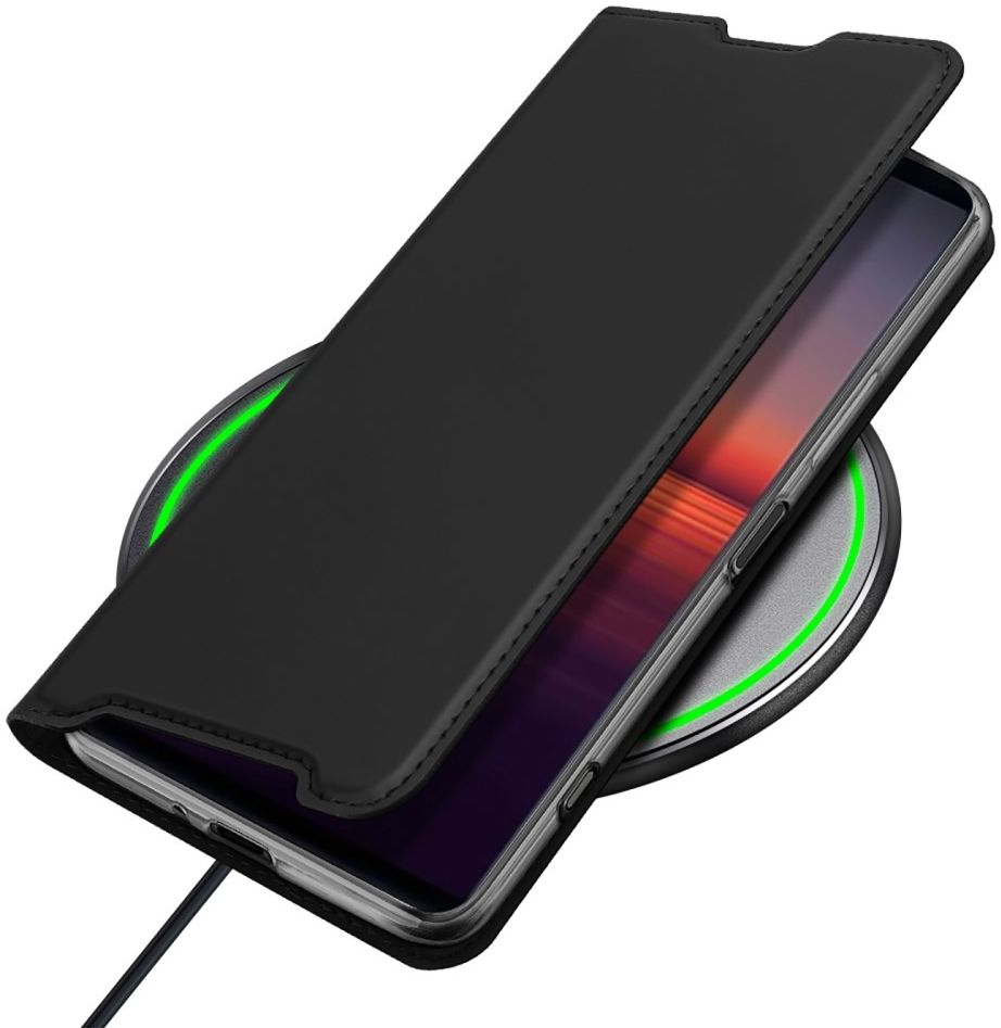 Dux Ducis Skin Pro Series Sony Xperia 1 IV Hoesje Portemonnee Zwart afbeelding 10