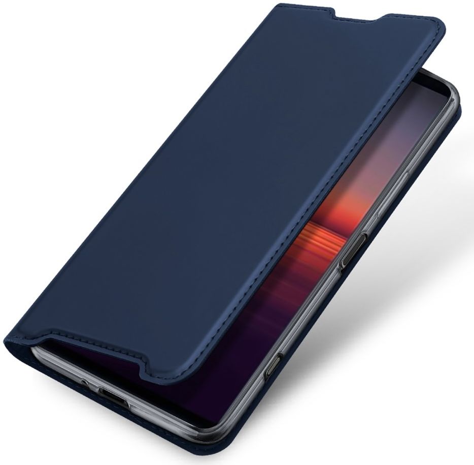 Dux Ducis Skin Pro Series Sony Xperia 1 IV Hoesje Portemonnee Blauw afbeelding 1