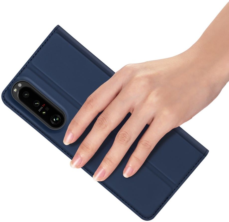 Dux Ducis Skin Pro Series Sony Xperia 1 IV Hoesje Portemonnee Blauw afbeelding 5