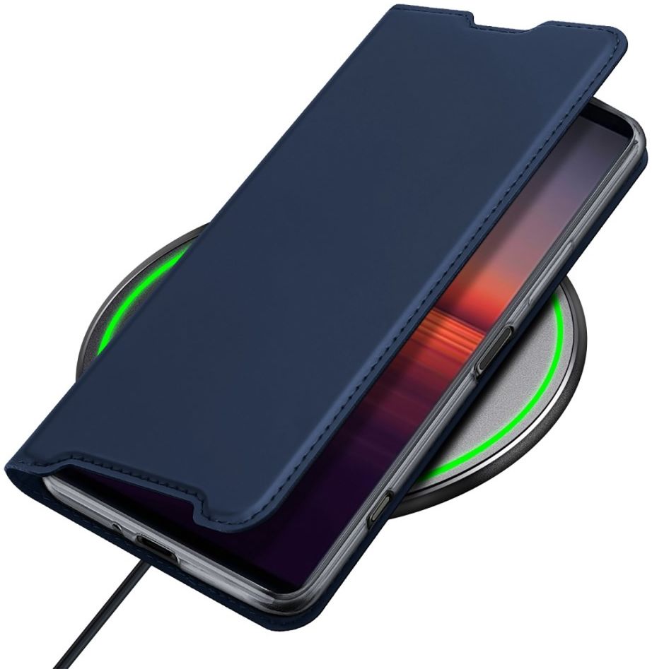 Dux Ducis Skin Pro Series Sony Xperia 1 IV Hoesje Portemonnee Blauw afbeelding 10