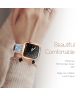 Dux Ducis Somo - Apple Watch 7/8/9 41MM Hoesje - Full Protect TPU - Roze Goud