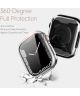Dux Ducis Somo - Apple Watch 7/8/9 45MM Hoesje - Full Protect - TPU - Zilver