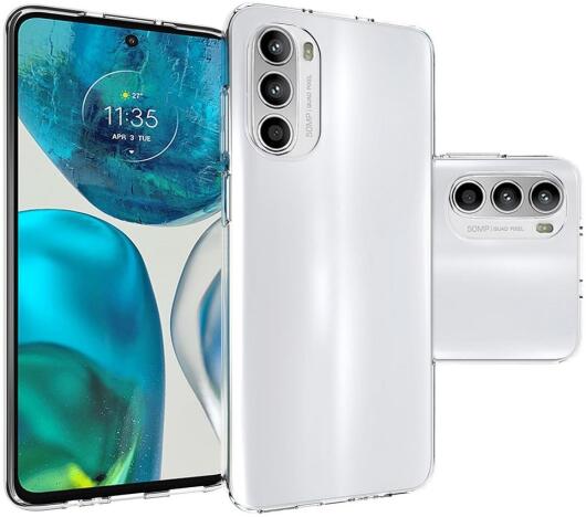 Motorola Moto G52 Hoesje Dun TPU Back Cover Transparant afbeelding 4