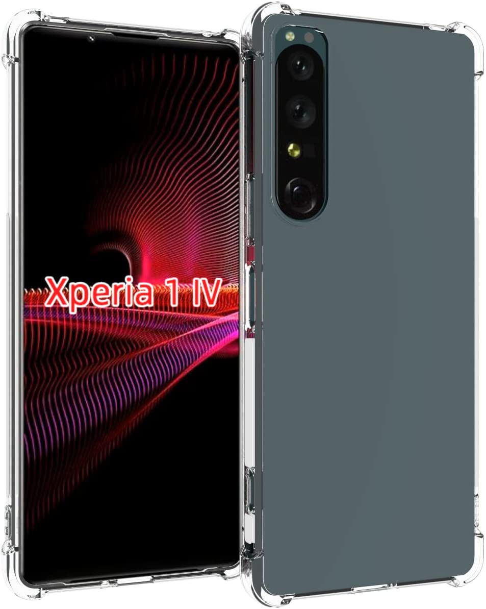 Sony Xperia 1 IV Hoesje Schokbestendig en Dun TPU Transparant afbeelding 1