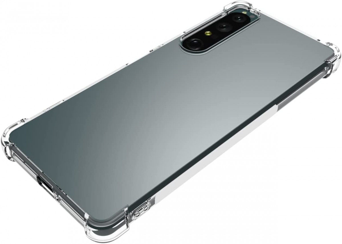 Sony Xperia 1 IV Hoesje Schokbestendig en Dun TPU Transparant afbeelding 4