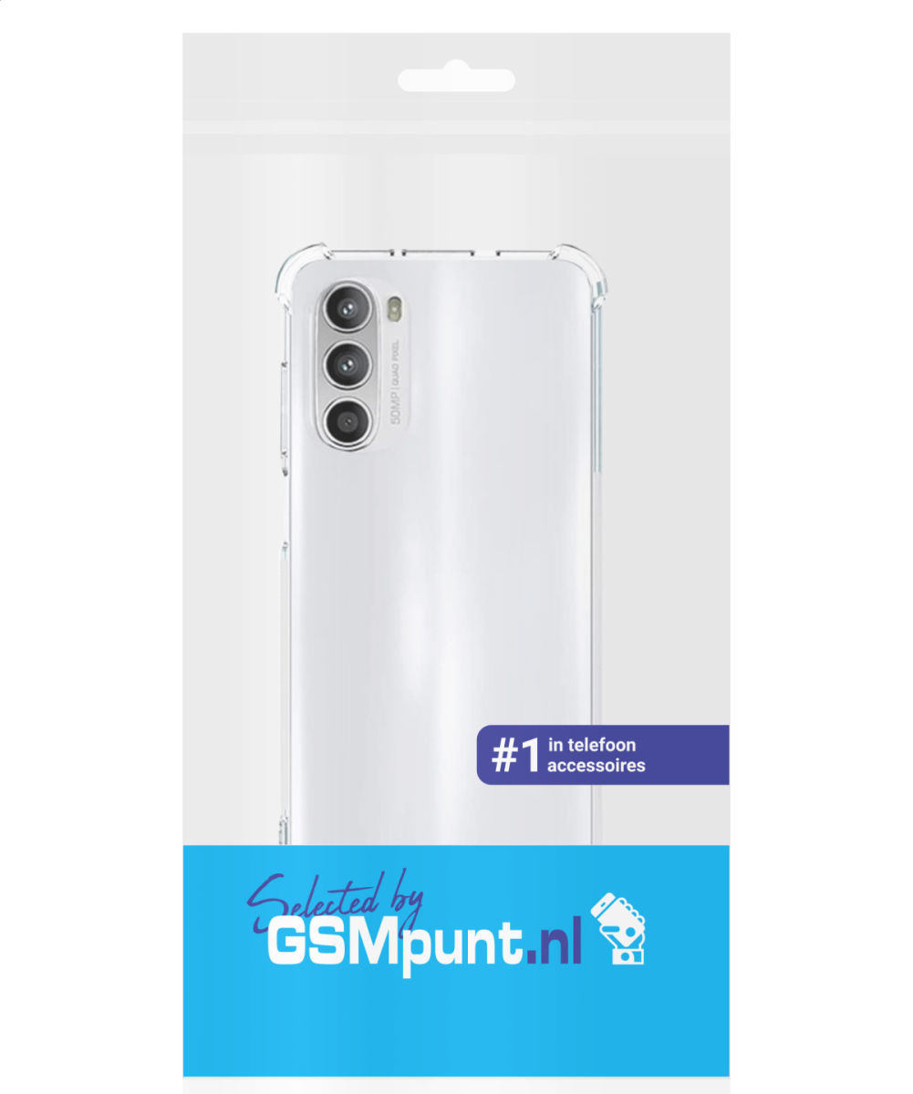 Motorola Moto G52 Hoesje Schokbestendig en Dun TPU Transparant afbeelding 7