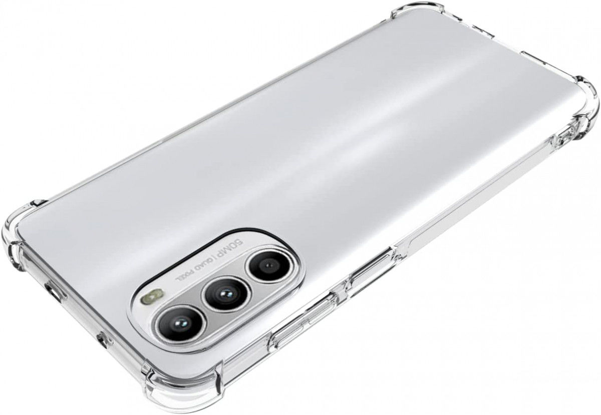 Motorola Moto G52 Hoesje Schokbestendig en Dun TPU Transparant afbeelding 6