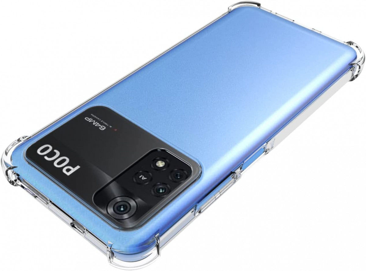 Xiaomi Poco M4 Pro 4G Hoesje Schokbestendig en Dun TPU Transparant afbeelding 4