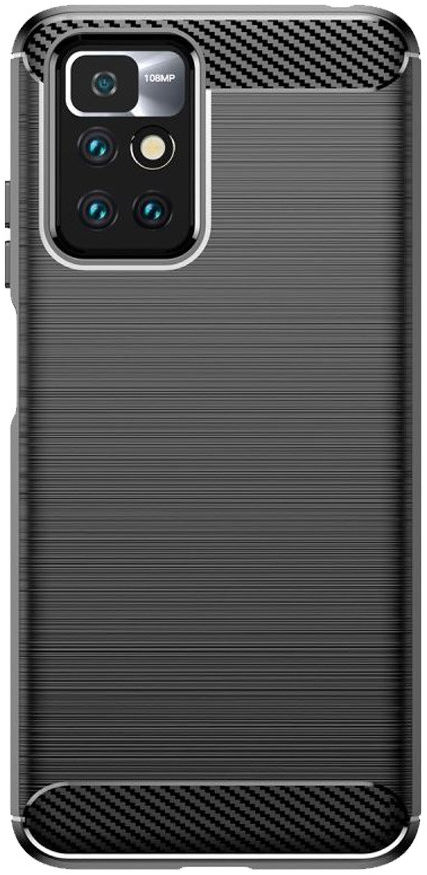 Xiaomi Redmi Note 11 / 11S Hoesje Geborsteld TPU Back Cover Zwart afbeelding 2