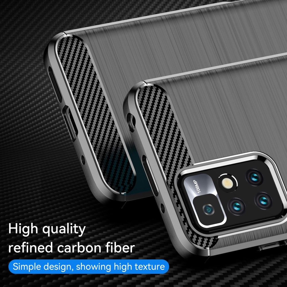 Xiaomi Redmi Note 11 / 11S Hoesje Geborsteld TPU Back Cover Zwart afbeelding 4