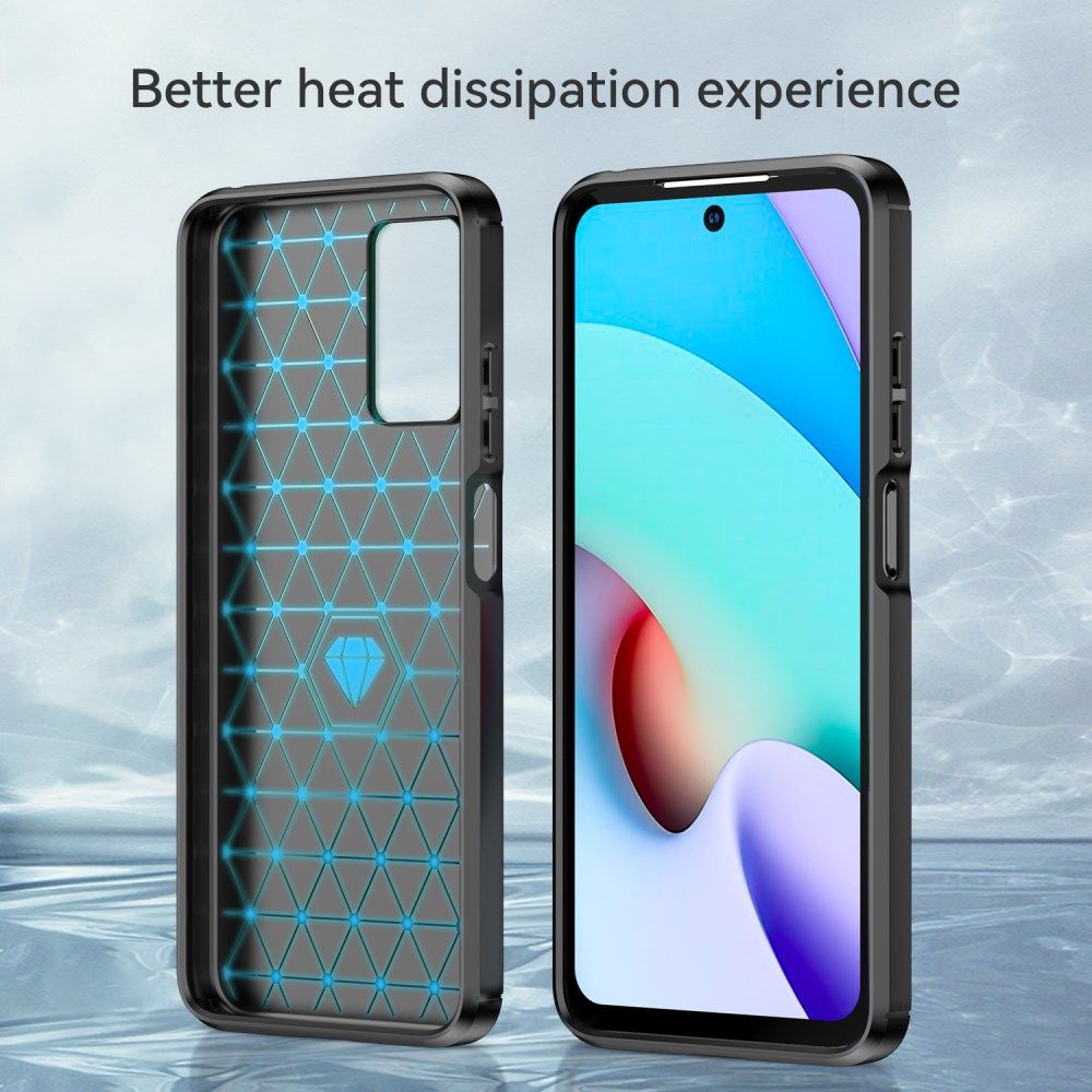 Xiaomi Redmi Note 11 / 11S Hoesje Geborsteld TPU Back Cover Zwart afbeelding 7