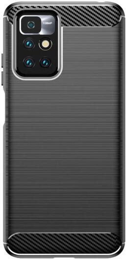 Xiaomi Redmi Note 11 / 11S Hoesje Geborsteld TPU Back Cover Zwart afbeelding 2