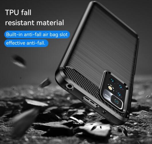 Xiaomi Redmi Note 11 / 11S Hoesje Geborsteld TPU Back Cover Zwart afbeelding 5