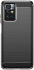Xiaomi Redmi Note 11 / 11S Hoesje Geborsteld TPU Back Cover Zwart afbeelding 2
