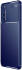 Sony Xperia 10 IV Hoesje Siliconen Carbon TPU Back Cover Blauw afbeelding 1