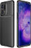 Oppo Find X5 Pro Hoesje Siliconen Carbon TPU Back Cover Zwart afbeelding 4