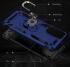 Xiaomi Redmi Note 11 / 11S Hoesje Hybride Kickstand Back Cover Blauw afbeelding 8