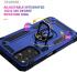 Xiaomi Redmi Note 11 / 11S Hoesje Hybride Kickstand Back Cover Blauw afbeelding 6