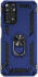 Xiaomi Redmi Note 11 / 11S Hoesje Hybride Kickstand Back Cover Blauw afbeelding 3