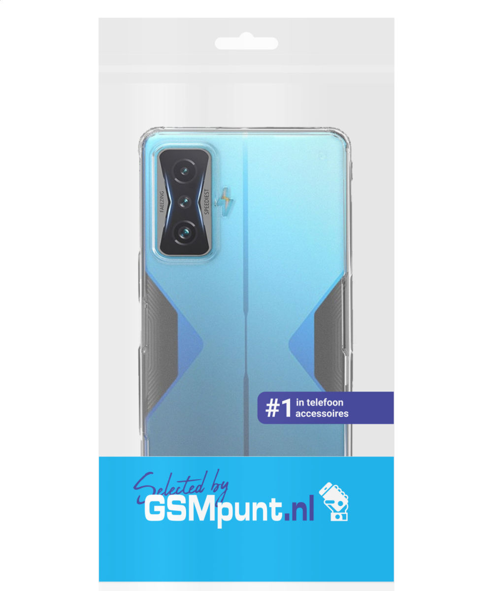 Xiaomi Poco F4 GT Hoesje Armor Back Cover Transparant afbeelding 7
