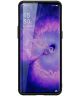 Oppo Find X5 Hoesje Armor Back Cover Transparant Blauw